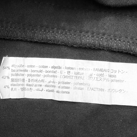 ZARA, Black Tailored Pants, Small - Picture 7 of 9